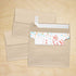 LUXPaper 4Bar A1 Invitation Envelopes | Peel & Press | 3 5/8" x 5 1/8" | Taupe Metallic | 80lb. Text | 50 Qty...
