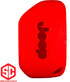 1x New Key Fob Remote Fobik 4 Buttons Silicone Cover Fit/For Jeep Gladiator Wrangler....
