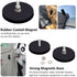 MUTUACTOR Strong Heavy Duty Magnets,Anti-Scratch Neodymium Rubber Magnet 1/4-20 Male Threaded Stud,2Pack Powerful Rare Earth Magnets for Camera Li...