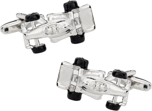 Race Car Indy F1 Formula One Pair Cufflinks in a Presentation Gift Box...