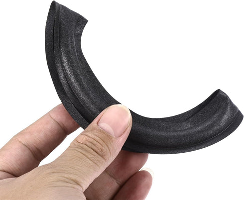 MECCANIXITY Rubber Speaker Foam Edge Surround Rings 4.5 Inch 76mm x 116mm Perforated Subwoofer Rings Replacement Parts for Speaker Repair or DIY B...