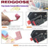 50PCS Nylon Flag Spade Quick Disconnects Female Wire Connector 22-10 AWG 90 Degree Electrical Crimp Wire Terminals(22-18AWG 20PCS, 18-14AWG 20PCS,...