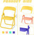 4 Pcs Mini Chair Phone Holder Chair Cell Shape Cellphone Stand Cute Phone Holder Foldable Folding Adjustable Phone Stand for Desk Funny Mobile Pho...