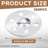 Dunzy 100 Pcs 1.38 Inch Washers for Installation of Foam Board Galvanized Steel Washer Wall Washer for Fixing Fastening and Supporting Foam Board ...