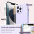 SURPHY Compatible with iPhone 13 Pro Case with Screen Protector, (Camera Protection + Soft Microfiber Lining) Liquid Silicone Phone Case 6.1 inch ...