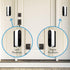 Wasserstein 35° to 55° Horizontal Wedge Wall Mount Compatible with Arlo Wireless Video Doorbell (2nd Gen) & Essential Video Doorbell Wire-Free...