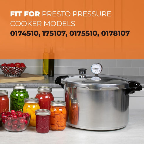 2Pcs 09985 Pressure Canner Sealing Ring Replacement for Presto 01745 01751 01755 01781 01782,Pressure Cooker Gasket Fits for Presto 16 18 23 Quart...