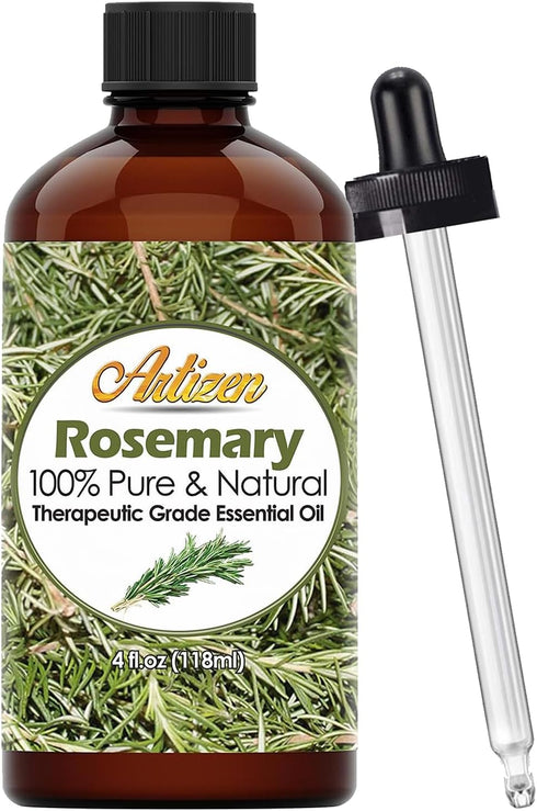 Artizen 4oz Oils - Rosemary Essential Oil - 4 Fluid Ounces...