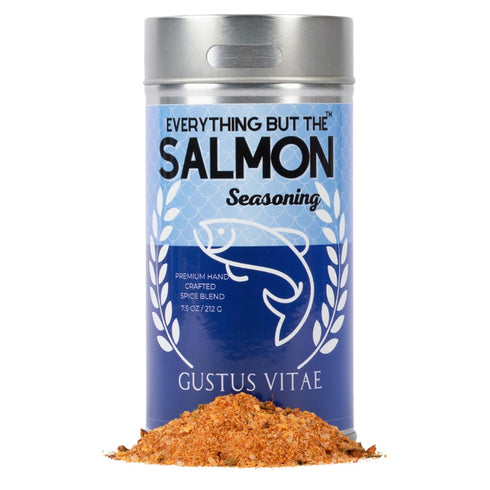 Everything But The Salmon Seasoning | Gourmet Seasoning | Artisanal Spice Blend | All Natural | Non GMO | Hand Crafted | Made In USA | 7.5 oz (213...