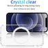 Ambar Compatible with MagSafe Case for iPhone 11 (6.1 inch), Shockproof, Acrylic Back, Magnetic Transparent Case...