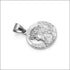 Fashion Stainless Steel Jesus Portrait Round Pendant Coin Necklace...