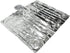 Emergency Foil Mylar Thermal Blanket, Rain Poncho with Hood Hybrid Survival Gear Reduce Uneven Heat Environment Waterproof Equipment for Outdoors ...