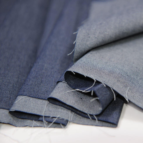 Denim 5 OZ.Indigo Washed of Deep Col 100% Cotton Fabric 58" Wide by 2 Yards (Deep 2yards)...