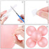 Aneco 500 Pieces Clear Balloon Glue Points Removable Adhesive Dots Double Sided Glue Points Stickers Non Trace Adhesive Glue Tape for Craft Suppli...