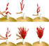 Artificial Flowers Orchids Silk Fake Flowers in Bulk, 12 Pcs (Each 38.5”), for Wedding Festive Party Home Office Decoration, Not Include Vase...