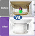 Angry or Happy Mama Microwave Cleaner, Microwave Oven Steam Cleaner, Just Add Vinegar and Water, Easily Cleans the Crud in Minutes (Green)...