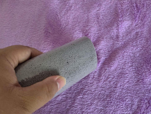 Pet Hair Remover - Pumice Stone for Dog Hair Removal,Cat Hair Remover Brush for Furniture,Couch and Carpet(2 Pack) Grey...