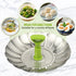 1 piece Steamer Basket, 5.5" to 9" Stainless Steel Vegetable Steamer Basket,Folding Expandable Steamers for Steaming Cooking...