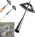 Gardening Tools Hollow Hoe, All-Steel Hardened Hollow Hoe, Sharp Edge Garden Weeding Tools, Hoe Garden Tool Hand Shovel Weed Puller for Backyard L...