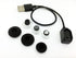 3 Pack Replacement Earbuds Gels Eartip Kit & Charge Cable for Plantronics Voyager Legend Wireless Bluetooth Headset (Three Size & Cable)...