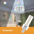 Lidesheng GX23-2 Base LED Light Bulb Plug and Play,6000K Cool White 1400Lm 2Pin LED PL Bulb, 13W 18W CFL Equivalent, Ballast Compatible (Cool Whit...
