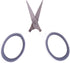 Westcott 15150 3" Titanium Bonded Straight Scissors, 3-Inch, White/Gray...
