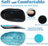 Heel Cushions for Heel Pain Relief, Heel Cups for Plantar Fasciitis, Achilles Tendonitis and Heel Spurs, Provide Support and Cushioning for Men Wo...