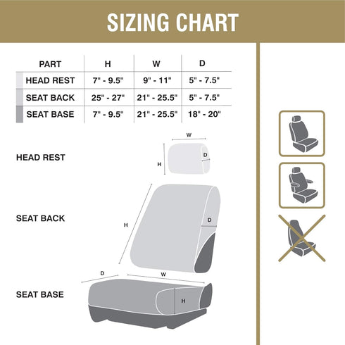 Ducks Unlimited Auto Seat Covers, Easy to Install Bucket Seat Low Back Seat Covers for Car, Truck, and SUV...