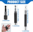 Magnetic Drill Extension Bit Holder, Set of 3 Magnetic Screw Holder Screw Drive Guide Drill Bit Tip Holder Impact Bit Holder Extension Drill Screw...