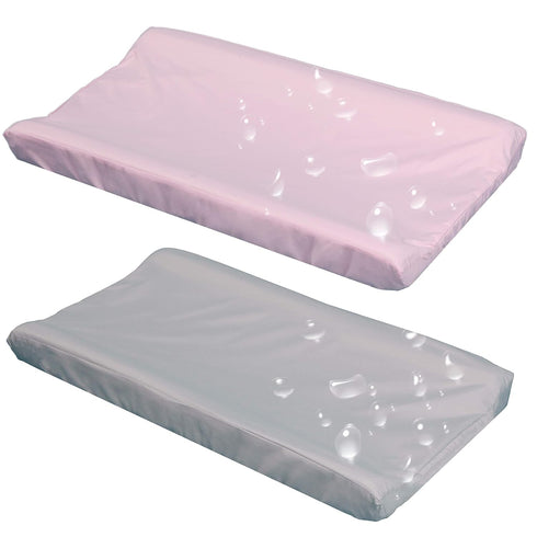 Belsden 2 Pack Waterproof Changing Pad Cover, Soft Microfiber Diaper Change Table Sheets for Baby Boys and Girls, Fit 32" x 16" Changing Pad, Mach...