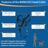 BARKLESS Soft Dog Head Collar, No Pull Training Tool for Small Medium Large Dogs on Walks, Gentle Training Collar and Control for Heavy Pullers, i...