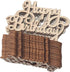 30Pcs Mini Birthday Wood Crafts DIY Cutout Wooden Slices Embellishments Unfinished Wood Ornaments Home Happy Birthday Decorations, 1.8x1.3 in...