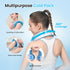 samply Ice Pack Wrap for Neck and Shoulders, Cold Packs for Injuries, Swelling and Pain Relief, Wearable Neck Cooling Towels for Reusable Cold Com...