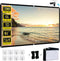 Foldable Projector Screen, XINLEMY 84" 4K 16:9 HD Portable Anti-Crease Projection Movie Screen Double-Sided Cinema Screen for Home Theater Backyar...