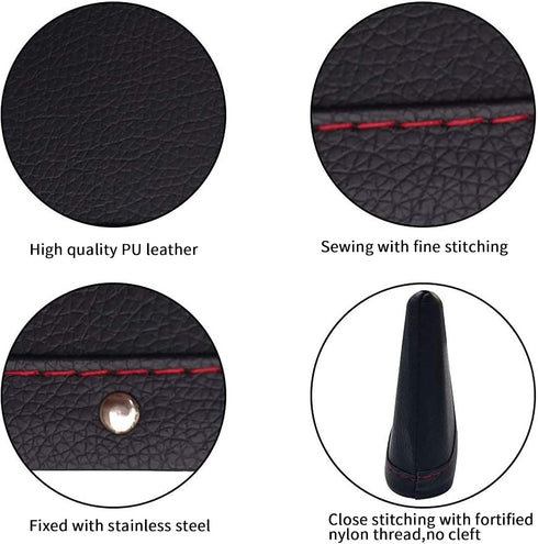 2 Set Car Seat Gap Organizer, Car Seat Gap Filler, PU Full Leather Car Seat Crevice Storage Box Universal Fit in Between Car Seat Catcher for Phon...