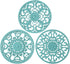 Extra Thick Silicone Trivet Mat for Hot Dishes, Hot Pots and Pans, Pot Holder, Hot Pad to Portect Your Table and Countertop, Kitchen Decor and Acc...