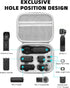 Carrying Case for DJI Osmo Pocket 3 / Creator Combo, PU Hard Shell Storage Bag Portable Protective Case for DJI OSMO Pocket 3 Camera Accessories...