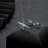 Hicarer Dinosaur Jewelry Set, 3 Pieces Dinosaur Pendant Necklace and 3 Pairs Dinosaur Earrings...