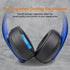 SOULWIT Replacement Ear Pads for Sony Gold Wireless Playstation PS4 Headset, Earpads Cushions for 2014 Version (Model CECHYA-0083) Headphone - 008...