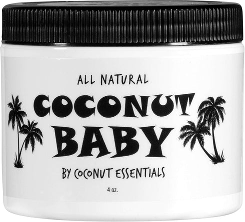 Coconut Essentials Coconut Baby Oil - Natural & Organic Moisturizer, Hair Oil for Cradle Cap Treatment, Newborn Sensitive Skin, Eczema & Psoriasis...