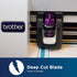 Brother ScanNCut Deep Cut Blade CABLDF1, Accessory Blade for Brother Cutting Machines, Cuts Materials up to 2mm Thick, Foam and Balsa Wood Cutting...