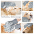 Pet Grooming Gloves - Gentle Dog Bathing Shampoo Brush - Massage Mitt with Enhanced Five Finger Design - Efficient Deshedding Glove for Dogs, Cats...