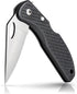 Maxam Falcon VII Lockback 7 (Open) Inch Pocket Knife - Stainless Steel Honed Blade, Textured No-Slip Handle, Carry Clip...