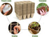 20 Pack Peat Pots, 240 Cells Biodegradable Seed Starter Pots, Peat Pots for seedlings, Starter Pots for Planting Seeds with 20 Plant Labels for In...