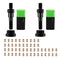 2PCS M8 Replacement Mandrel for Riveter and 50PCS Rivet Nuts, Hand Rivet Tool Accessories...