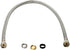 Fluidmaster B4F30CU Faucet Connector, Braided Stainless Steel - 3/8 Compression, 7/16 Compression, 1/2 Compression, or 1/2 F.I.P. Thread x 1/2 F.I...