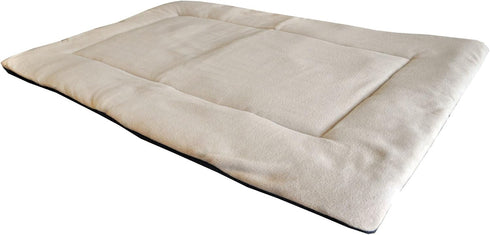 Downtown Pet Supply - Dog Crate Mat - Comfort Dog Bed or Cat Bed - Soft Fleece Nap Mat - Easy Maintenance, Machine Washable Dog Bed - Tan - 29 in ...