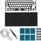 Gliging Switch Pads Sound Foam Dampeners Sheet Soft with Making Tape Tweezers for 61 Hot Swap Keyboard...