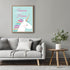 Posterizer 1 pcs-Be a unicorn in a field of horses quote-Comedy Art-Motivational & Inspirational Art-Gift for Girls, Boys, Teens-decor for Girls, ...