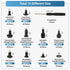 400PCS Computer Screws Assortment Kit with Screwdriver Motherboard Standoffs Screws for Universal Motherboard, HDD, SSD, Hard Drive,Fan, Power Sup...